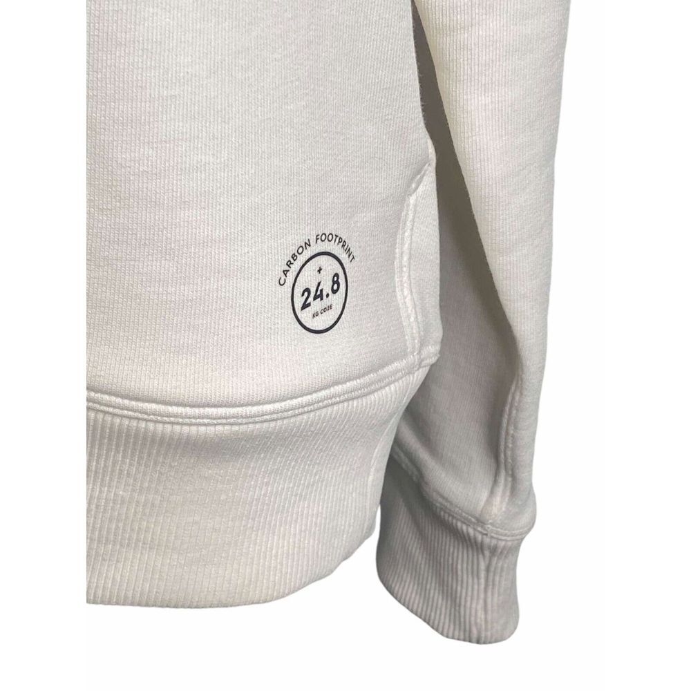 Allbirds sweatshirt women's size XS off-white oversized "Tread Lighter" NWOT - Picture 8 of 8